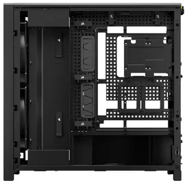 Corsair FRAME 5000D WOOD RS Midi Tower Schwarz, Walnuss