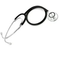 Teqler Doppelkopf-Stethoskop T-401126sw, schwarz