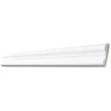 Decosa - Flachprofil F70, Weiß, 70 Mm, Länge: 2 M - 30 Stück