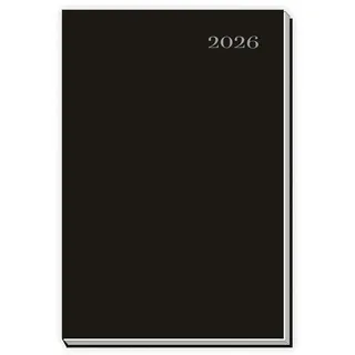 Trötsch Verlag Trötsch Taschenkalender A6 schwarz 2026 Wochenkalender