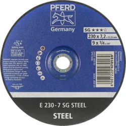 PFERD Schruppscheiben E 230-7 SG STEEL