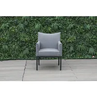 Clemento Outdoor Living, Gartenstühle, Lyon Dining Sessel Aluminium/Sunbrella