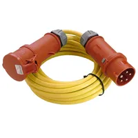 as - Schwabe As-schwabe - Verlängerung Phasenwendestecker 16a 25m AT-N07V3V3-F 5G2,5 IP44