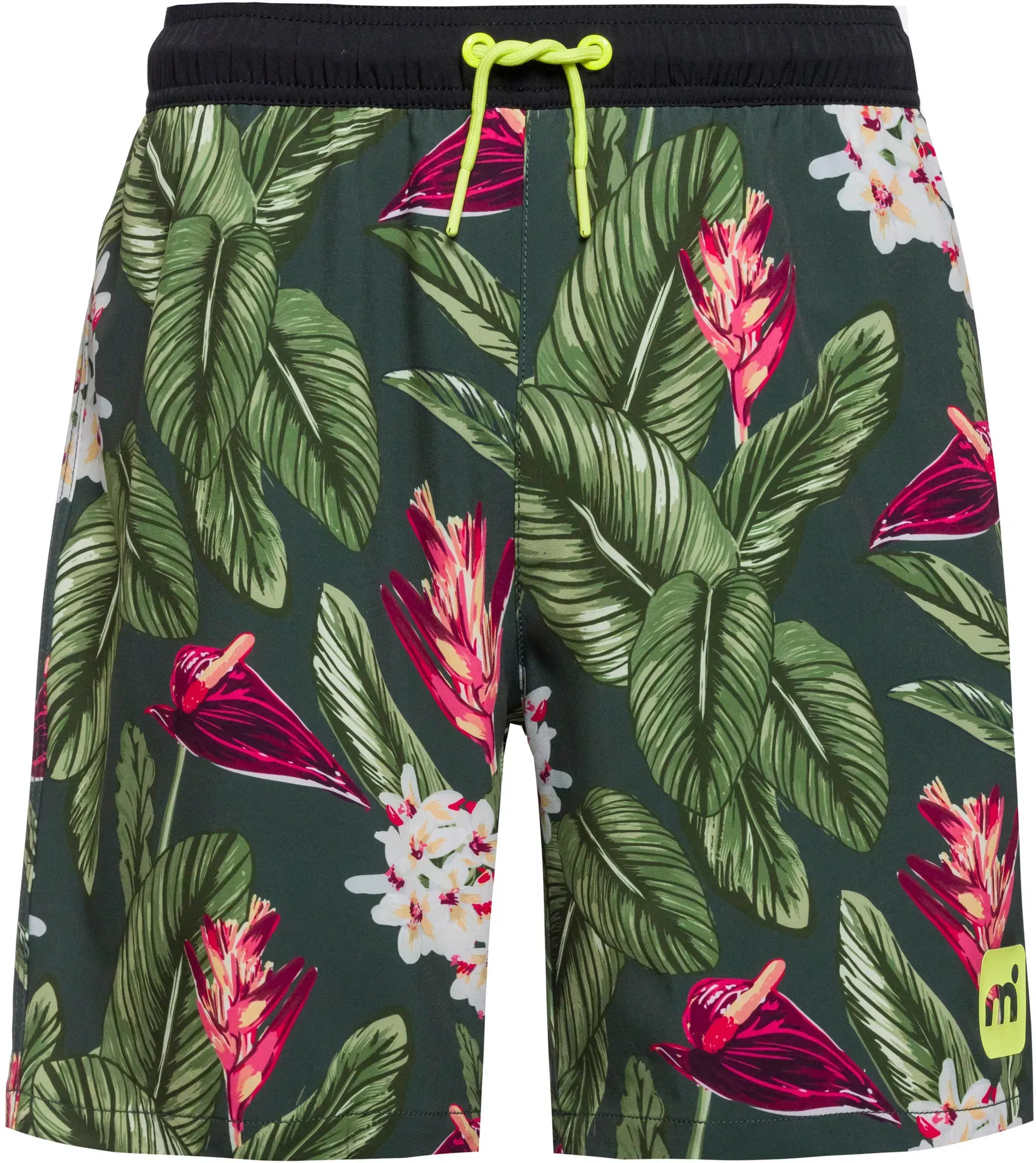 Mistral Badehose Herren in fogliage, Größe L - oliv