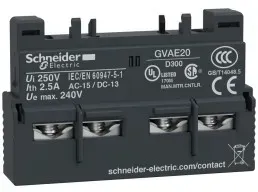 Schneider Electric GVAE20TQ Hilfsschalter, 2S, Front - 20 Stück