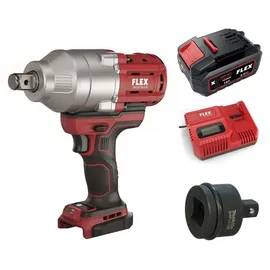 Flex Akku-Schlagschrauber IW 3/4" 18.0-EC C inkl. 1 x 2,5 Ah + Schnelladegerät + Adapter