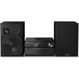 Panasonic SC-PMX90 (Bluetooth, CD Player, 2x 60 W), Stereoanlage, Schwarz