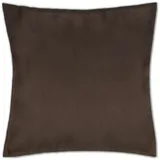 BestLivings Kissenhüllen 40x40 Alessia Dunkelbraun - hot chocolate ohne Füllung