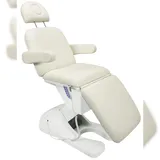 deluke Kosmetikliege SPEYER Elektrisch 66x205x80cm, Kunstleder, Weiß Massageliege Tattooliege