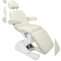 deluke Kosmetikliege SPEYER Elektrisch 66x205x80cm, Kunstleder, Weiß Massageliege Tattooliege
