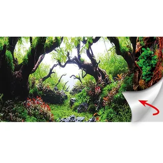 Hobby Fotorückwand Green Dream / Wooden Sky - 120 x 50 cm