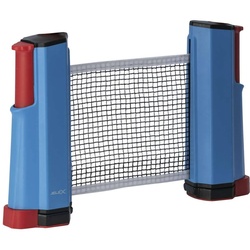 JELEX Roll Up verstellbares Tischtennisnetz blau-Größe:Einheitsgröße