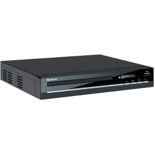 Denver DVH-7787 UK-Version – kompakter DVD-Player, Multiregionen/alle Regionen, Full HD 1080p Upscaling, HDMI, Scart- und Composite-Video-Anschlüsse, USB-Anschluss und Fernbedienung