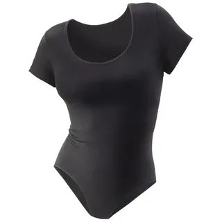 VIVANCE T-Shirt-Body Damen schwarz, weiß Gr.32/34