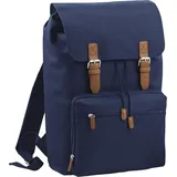 BagBase Unisex BG613FNAV Vintage Laptop Rucksack, French Navy, Medium | M