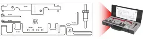 KS Tools BMW - Motoreinstell-Werkzeug-Satz, 7-teilig Motocordes: N43 / B126A/AA / B16AA / B20KO / B20AY / B20A / B16AA/OO / B20AY / B20UO / B20A / B20A/AA