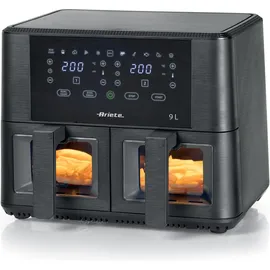 Ariete Airy Fryer Dual 9 L schwarz