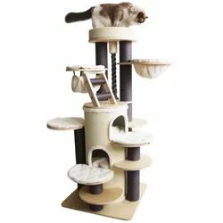 Nobby Kratzbaum Crio 161cm mit vielen Liegeflächen - für große, schere Katzen geeignet