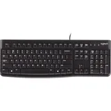 Logitech K120 for Business, Volle Größe (100%), Kabelgebunden, USB Schwarz