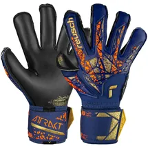 Reusch Attrakt Gold X Evolution Blau/Gelb/Orange/Schwarz 8