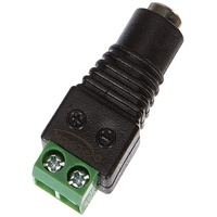 DeLock 65485 Adapter Terminalblock - DC 2,5 x 5,5mm