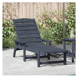 vidaXL Sonnenliege 53 x 92 x 99 cm Marineblau