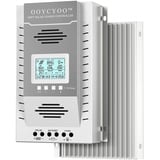 OOYCYOO MPPT 100A Solarladeregler 24V 12V Auto Max 100V DC Eingangssolarregler mit LCD Display und Temperatursensor, Funktioniert für Sealed, Gel, Flooded und Lithium.