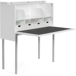 Orcus Home Desk, weiß oder Nussbaum
