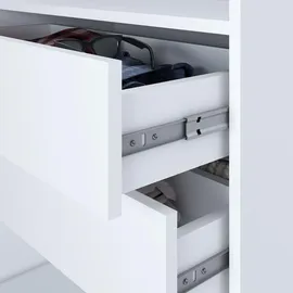 a&j möbelland gmbh Schiebetürenschrank AURELIA 1 200 x 215 x 59,5 cm Grau/Schwarz
