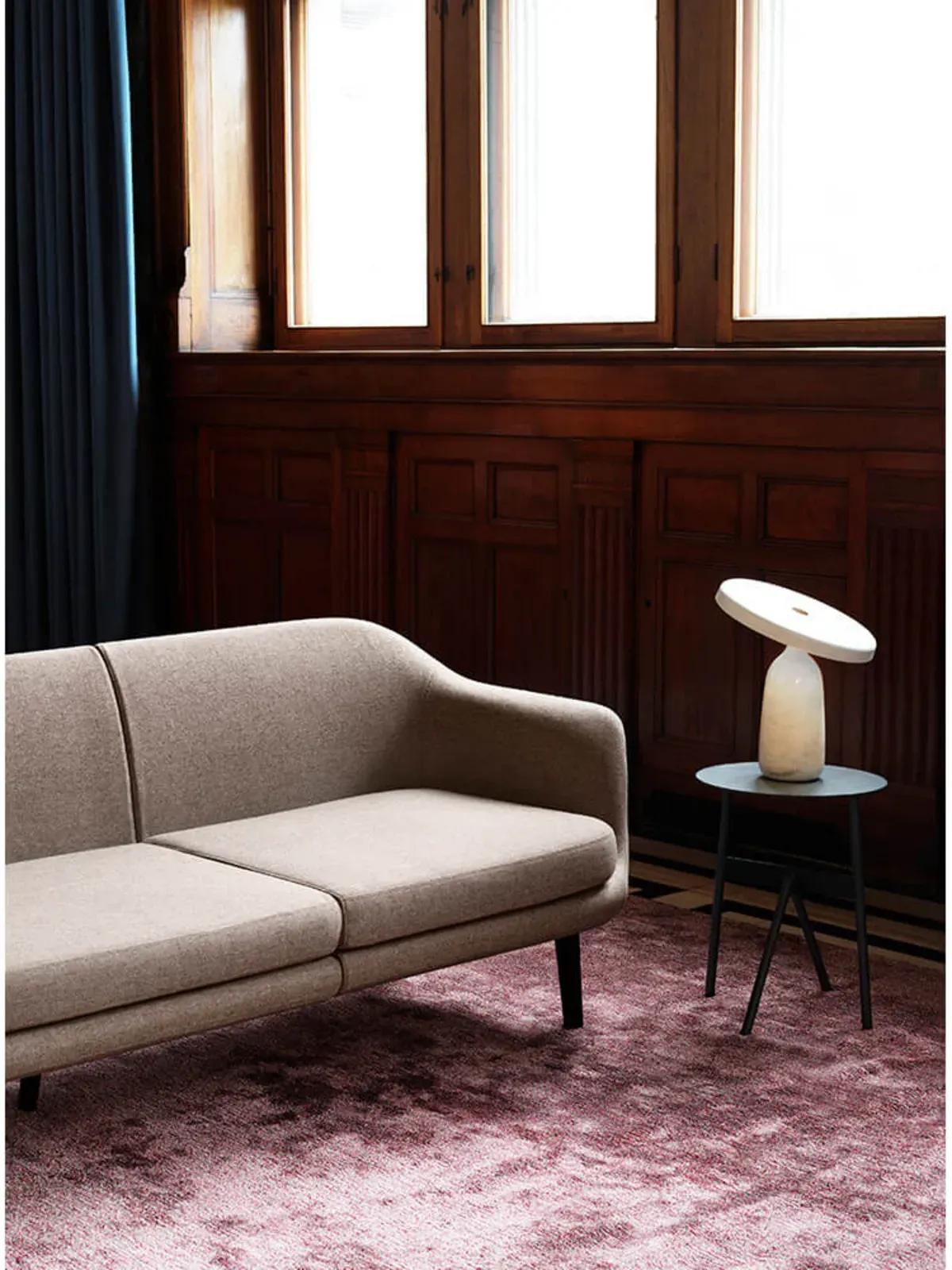 Normann Copenhagen Eddy Tischleuchte Weiß - Wohnzimmer - 33.6