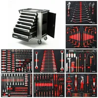 Mephisto Werkzeugwagen Werkstattwagen mit 7 Schubladen inkl. Werkzeug zzgl.