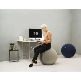 Sitting Ball Felt Beige 65 cm