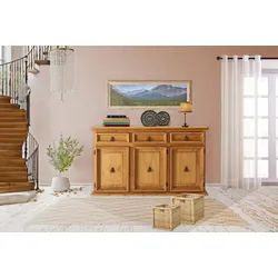 Original Mexico Möbel Sideboard Kommode - Pinie Massivholz - Landhausstil