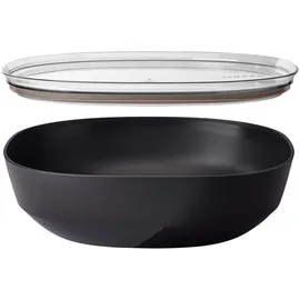 Mepal Servierschale mit Deckel Silueta nordic black 4 l