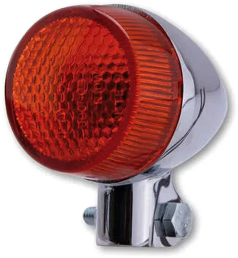 Shin Yo Bullet Light 2, Blinker - Verchromt Orange