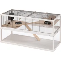 Ferplast Hamsterkäfig Domster 120 x 50 x 66,5 cm beige