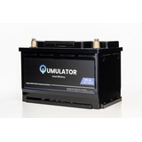 iQumulator Q100 Solarakkus LiFePO4 Versorgungsbatterie kompakt, 100Ah (12,8 V), Deep Cycle Battery schwarz