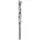 Partydeco Pinata Stab 40 x 2,5 cm Silber