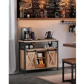 VASAGLE Sideboard, LSC092B50 natur 100,0 x 33,0 x 80,0 cm