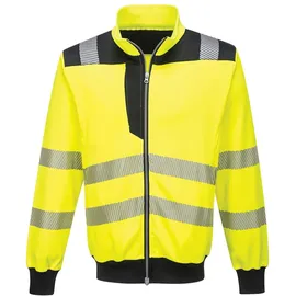 PORTWEST PW3 Hi-vis Sweatshirt (Yellow/Black, 5xl - gelb/schwarz