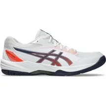 Asics Herren Handballschuhe GEL-TASK 4, Größe 47 in Grau WHITE/INDIGO FOG