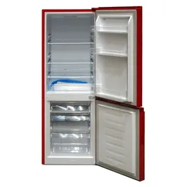 Bomann KG 320.2 Kühl-Gefrierkombination (175 l, 1430 mm hoch, Rot)