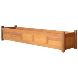 vidaXL Garten-Hochbeet 150 x 30 x 25 cm Braun