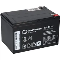 Q-Batteries 1x Akku 12V-13Ah Pb Batterie Bleigel 12LCP-12 QB