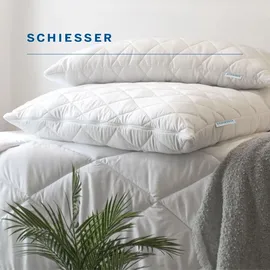 SCHIESSER Ganzjahresbettdecke Hygge | 155 x 220 cm | Weiß (Karton)