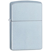 Zippo Feuerzeug 60000806 Satin Chrome Benzinfeuerzeug, Messing, Silber