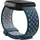 Fitbit Versa 3/Sense Sport Band Accessory, Sapphire/Fog Grey, Large, Saphir/Nebelgrau