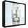 A&J MöbelLand Drehtürenschrank VIVO 200 x 215 x 59,5 cm Schwarz