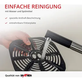 Grafner HF11138, Fritteuse Schwarz