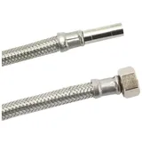 KLASEBO® Panzerschlauch, Edelstahl, Flexschlauch Dn8, 3/8 Zoll